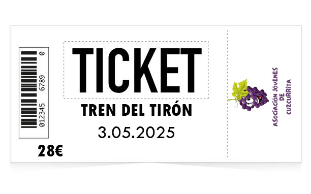 Ticket Tren del Tirón